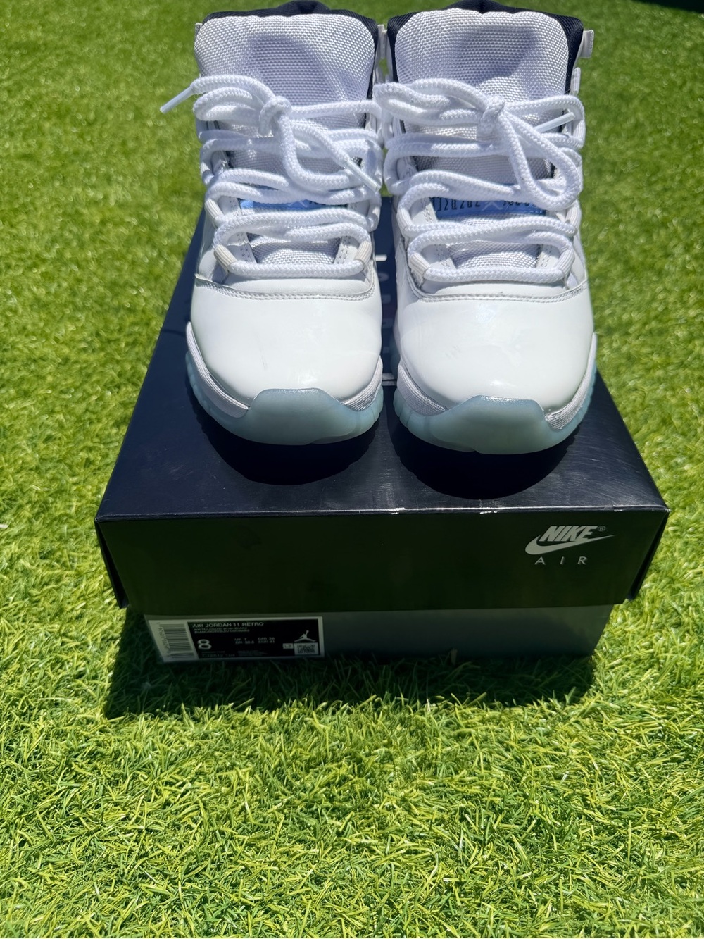 Jordan Retro 11 legendary blue size 8